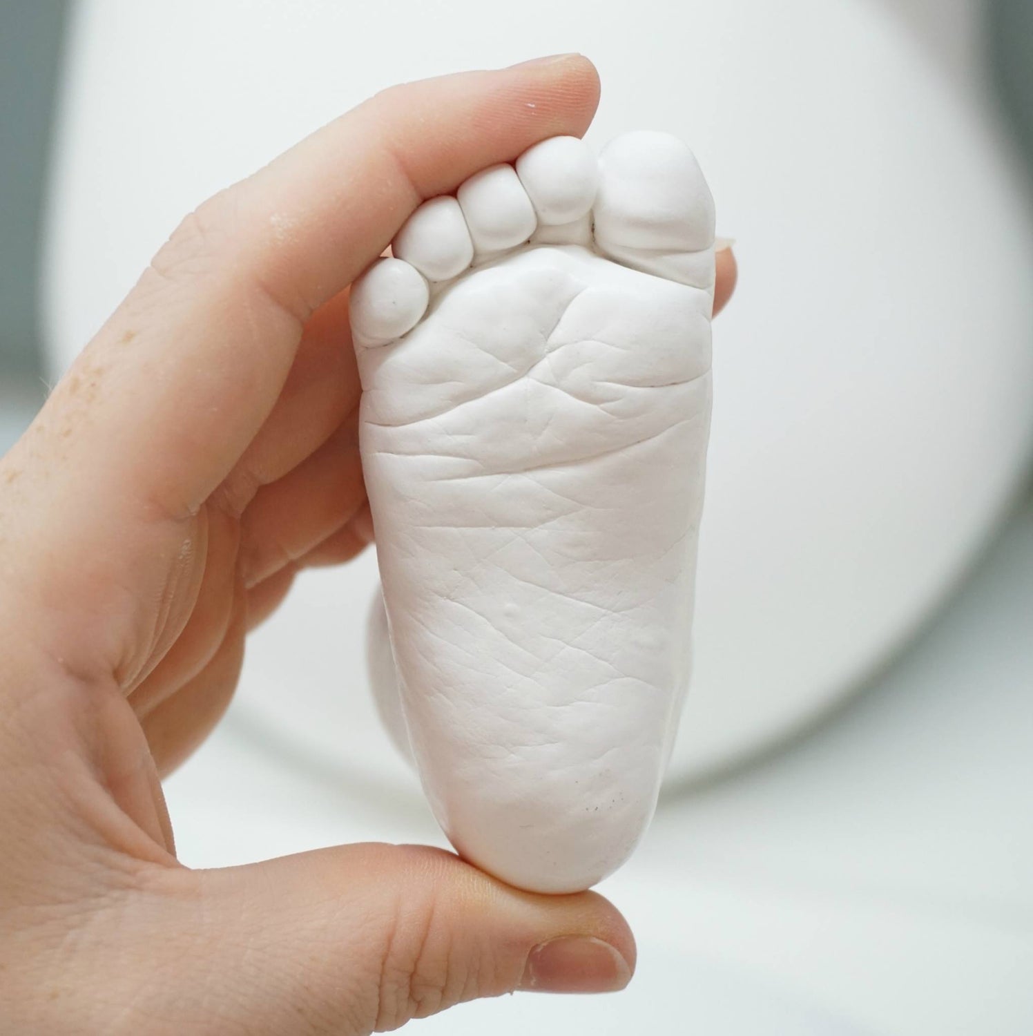 3D-Abdrücke in Gips: Baby, Kinder, Familie & Pfoten