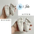 Bild in Galerie-Betrachter laden, 3D Hand - oder Fußabdruck, Veredelung & Lackierung, > 1 Jahre - Atelier Body - pArts