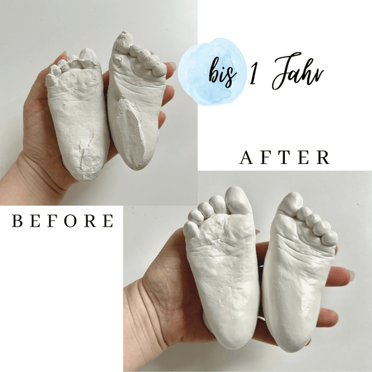 3D Hand - oder Fußabdruck, Veredelung & Lackierung, > 1 Jahre - Atelier Body - pArts