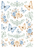 Bild in Galerie-Betrachter laden, Motivfolie: Roses & Butterflies, div. Farben - DIY Gipsabdruck Design - Atelier Body - pArts