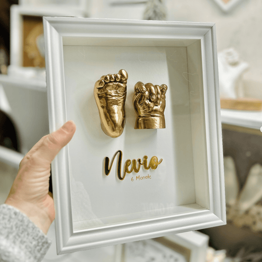 Rahmen für Baby 3D - Abdrücke "Elegant", 2 Varianten - Atelier Body - pArts