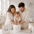 Bild in Galerie-Betrachter laden, 3D Eltern & Baby Handabdruck - Veredelung & Lackierung - Atelier Body - pArts