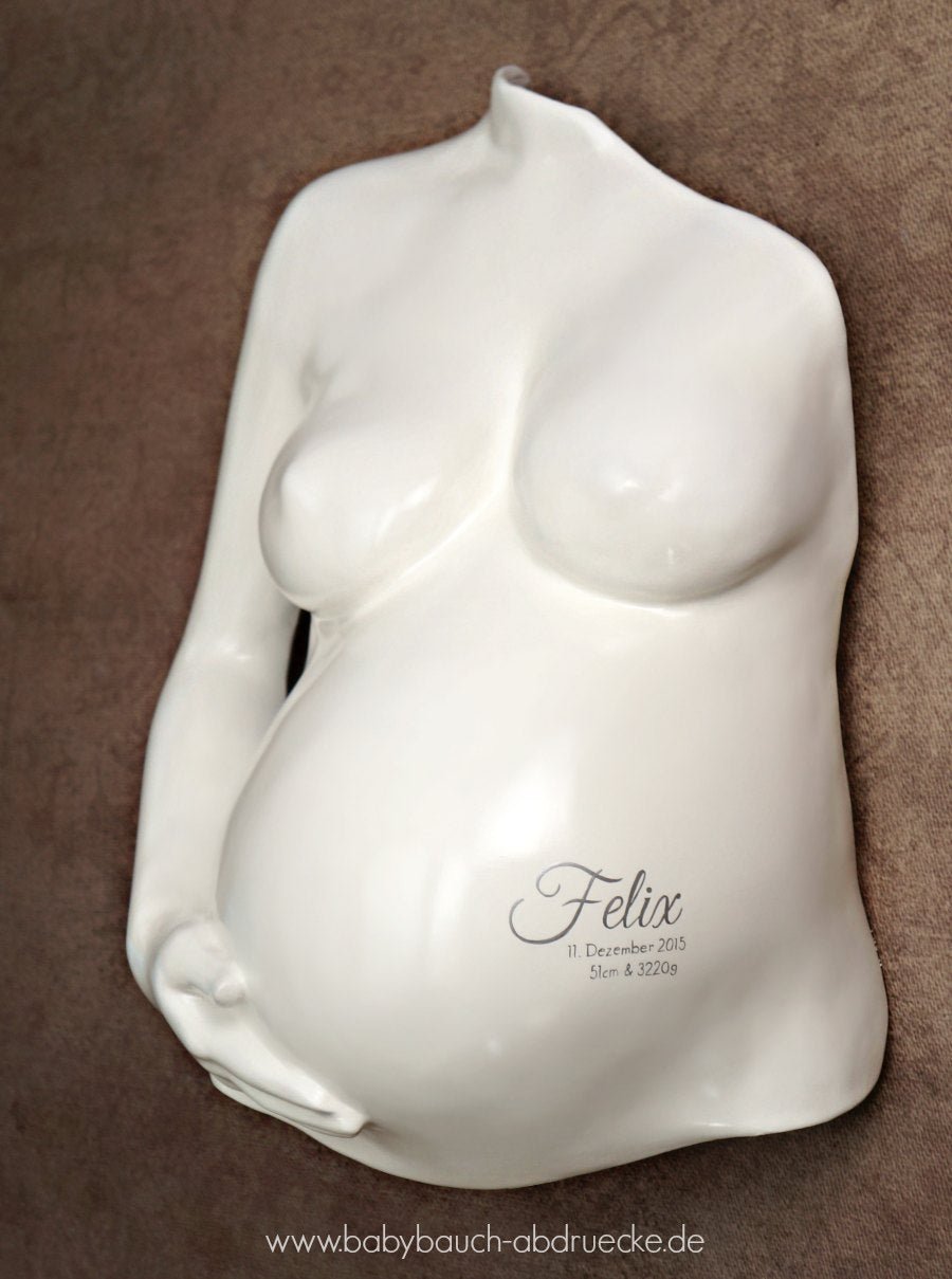 Gipsabdruck Veredelung, Bauch & Brust Gr. XS - XL - Atelier Body - pArts