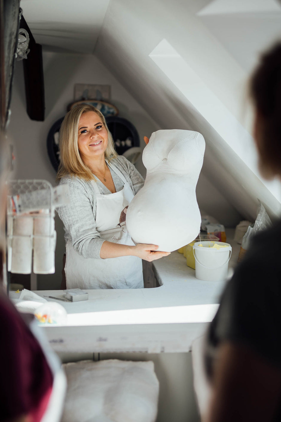 IntensivAusbildung mit Julia Schulze, 4 Tage - 1:1 im Erfurter Atelier I Werde GipsAbdruck Designerin! - Atelier Body-pArts