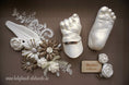 Bild in Galerie-Betrachter laden, Baby 3D Hand - oder Fußabdruck, Veredelung & Lackierung bis 6 Monate - Atelier Body - pArts