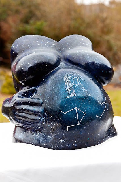 Ein Blick in die Sterne - Wassermann Design - Atelier Body-pArts