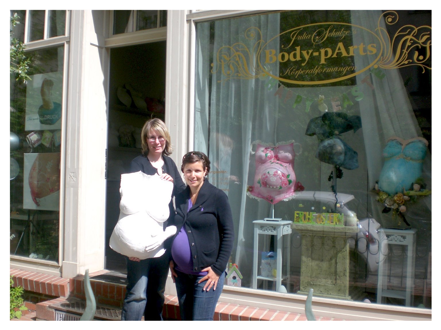 Freundinnen Tag = Abformerlebnis - Atelier Body-pArts