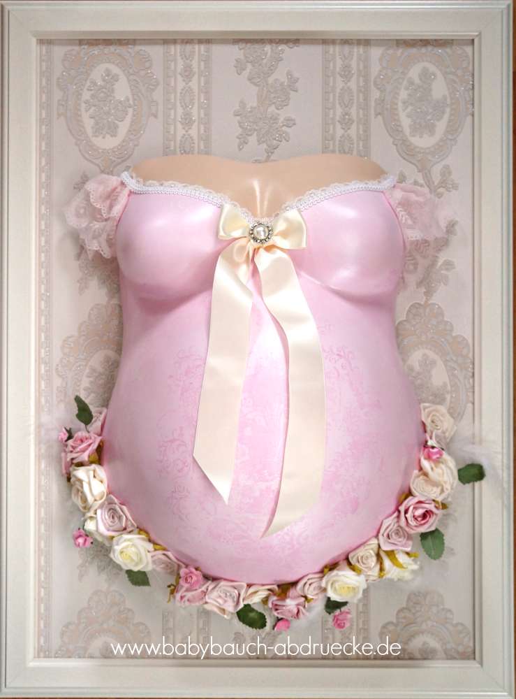 Gipsabdruck vom Babybauch - Atelier Body-pArts