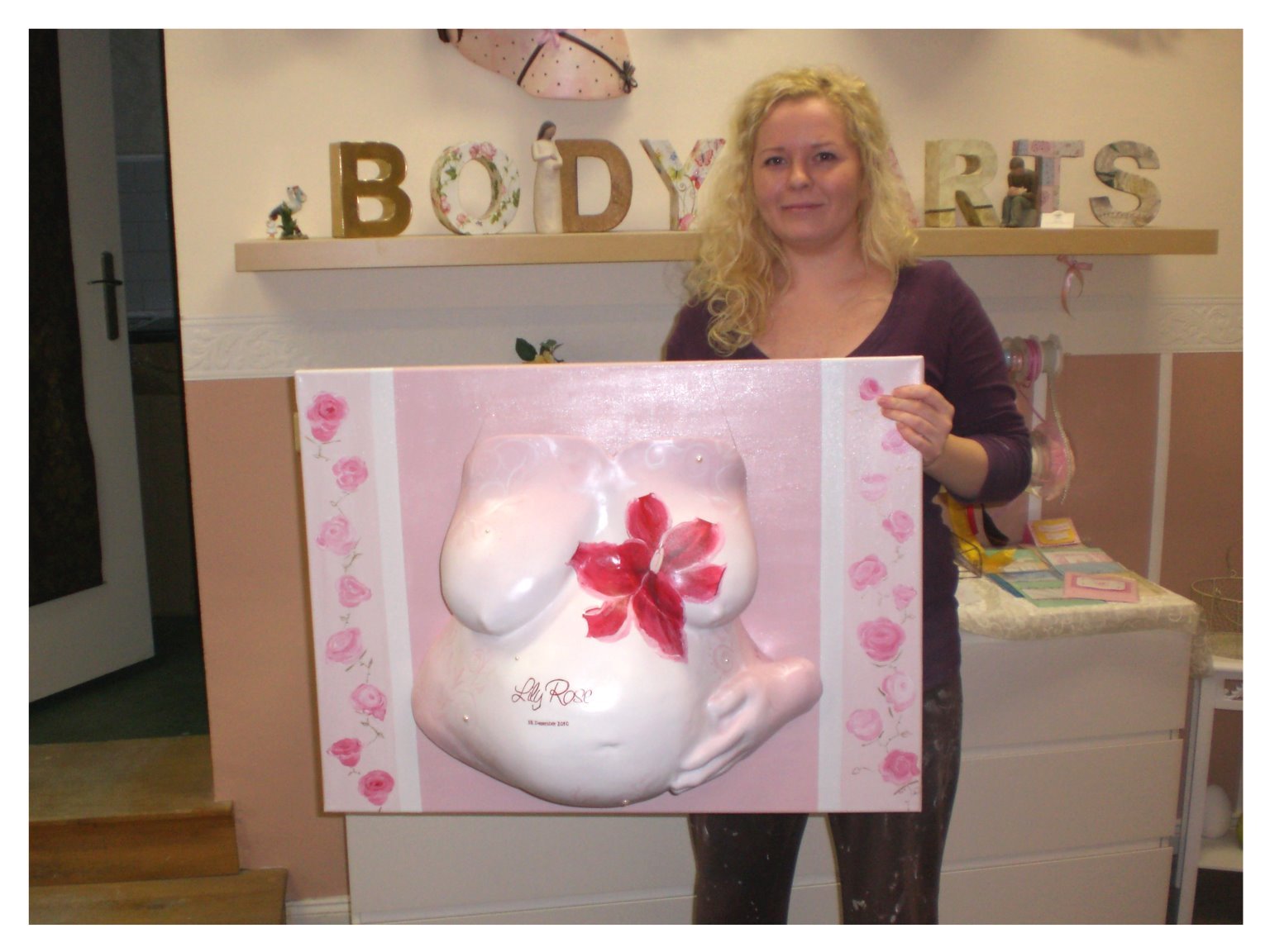 Gipsabdrücke für die kleine Prinzessin - Atelier Body-pArts