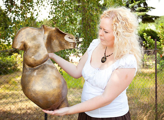 Es muss nicht immer Bronze sein - Atelier Body-pArts
