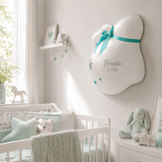Babybauch Gipsabdruck CLASSIC – Veredelung + schlichtes Design | All - in - One - Paket - Atelier Body - pArts