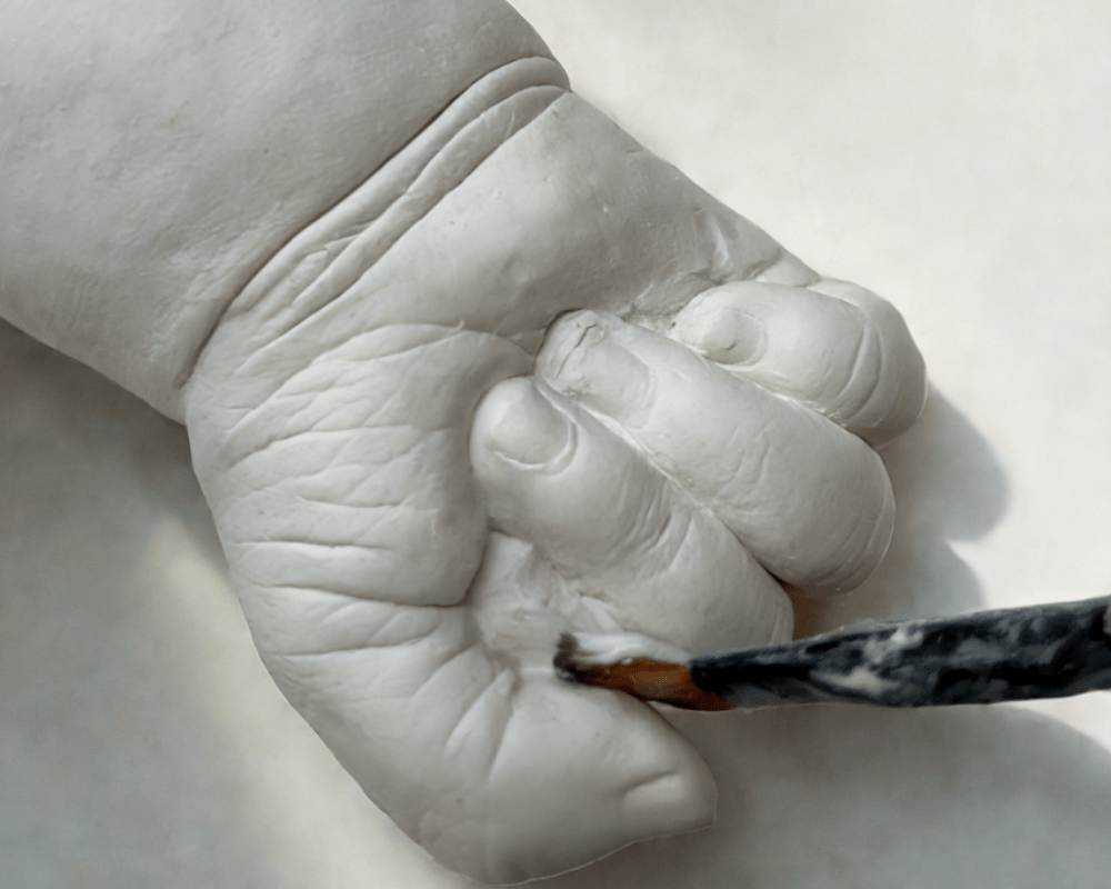 3D - Abdruck - & Veredelungsset für Babys – Hand - und Fußabdrücke selbst abformen & veredeln - Atelier Body - pArts