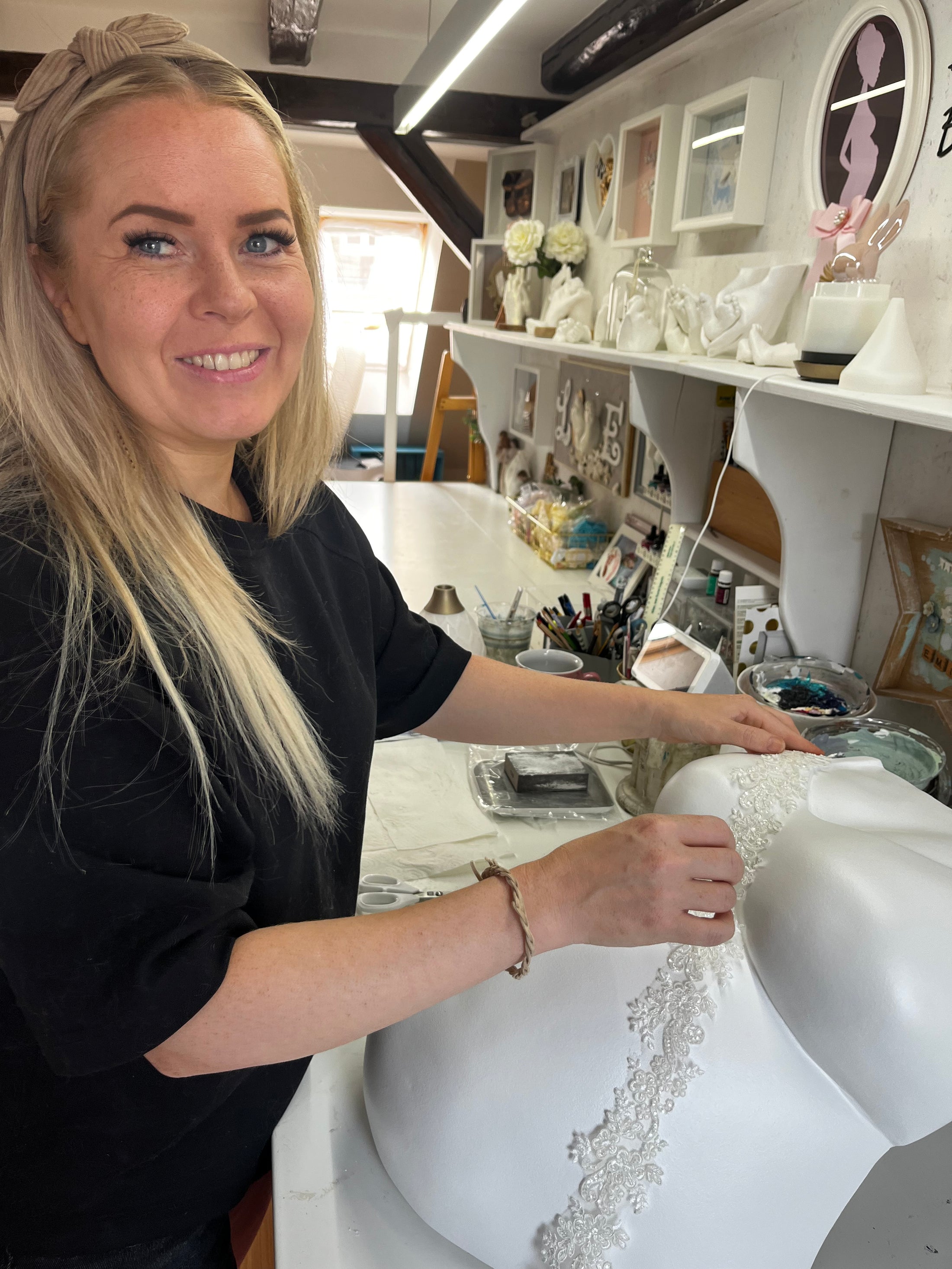 Profi - Designkurs Babybauch - Gipsabdruck, 1 - Tag – individuelle Gestaltung, Modul 4 - Atelier Body - pArts