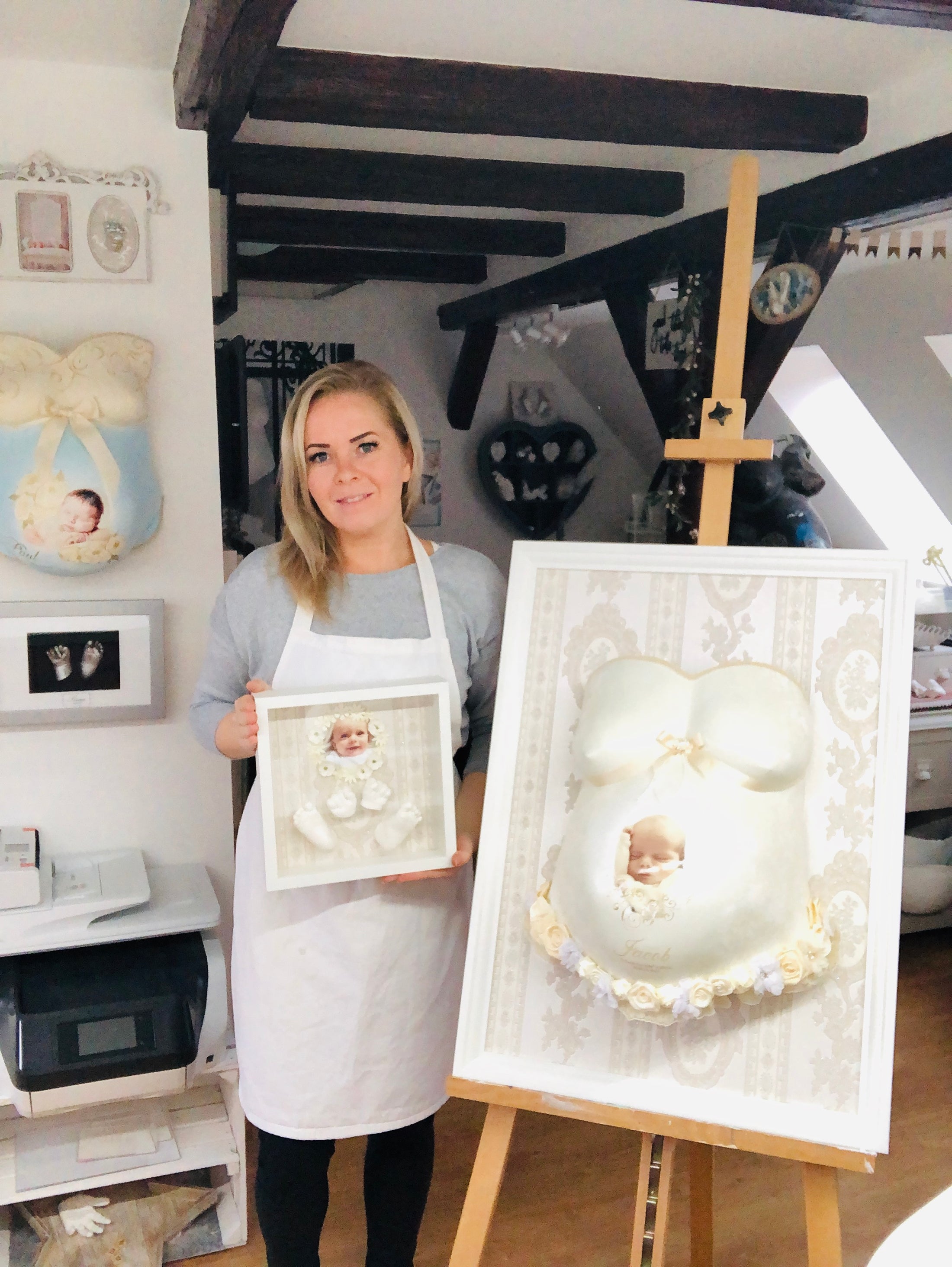 3 - Tage Profi - Basis Ausbildung I Babybauch - Gipsabdruck – Sicher Abformen & Veredeln lernen, Modul 1 - 3 - Atelier Body - pArts