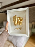 Bild in Galerie-Betrachter laden, Rahmen für Baby 3D - Abdrücke "Elegant", 2 Varianten - Atelier Body - pArts
