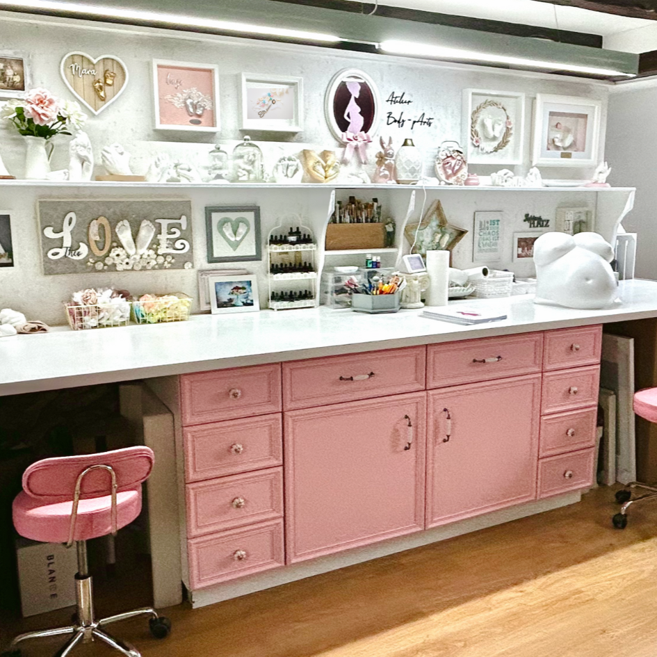 Gipsabdruck Baby Babybauch 3d Atelier von Julia Schulze in Erfurt Thüringen, professionelle Abformung, Reparatur, Gestaltung von Gipsabdrücken, auch als Geschenk zu Weihnachten, Geburtstag