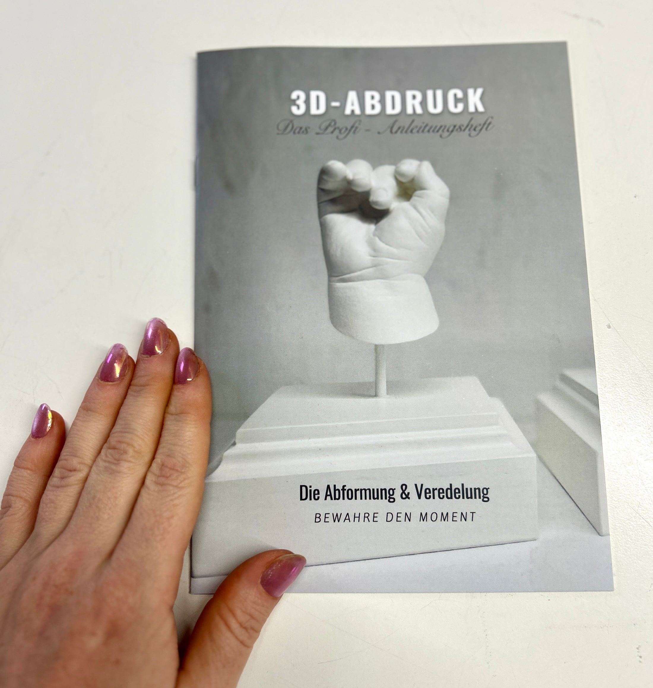 3D - Abdruck - & Veredelungsset für Babys – Hand - und Fußabdrücke selbst abformen & veredeln - Atelier Body - pArts