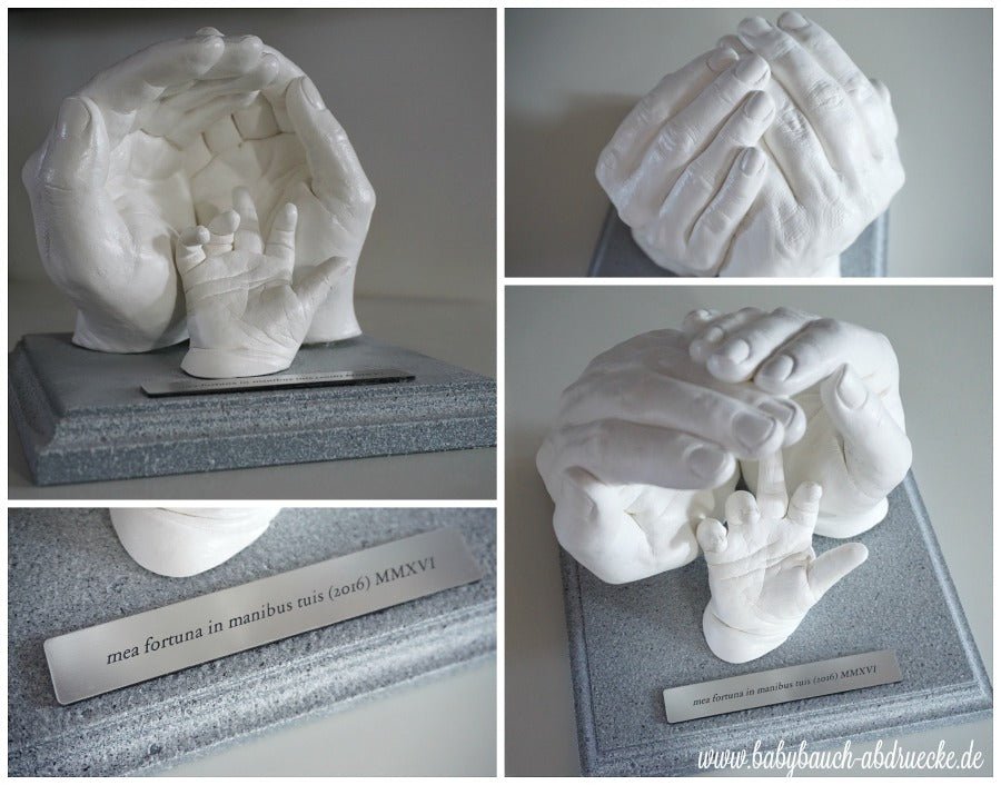 3D Hand - oder Fußabdruck, Veredelung & Lackierung, > 10 Jahre - Atelier Body - pArts