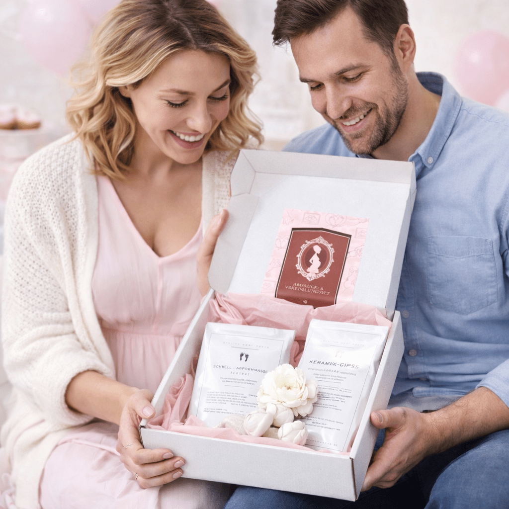 3D - Abdruck - & Veredelungsset für Babys – Hand - und Fußabdrücke selbst abformen & veredeln - Atelier Body - pArts