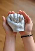 Bild in Galerie-Betrachter laden, 3D Hand - oder Fußabdruck, Veredelung & Lackierung, > 10 Jahre - Atelier Body - pArts
