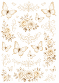 Bild in Galerie-Betrachter laden, Motivfolie: Roses & Butterflies, div. Farben - DIY Gipsabdruck Design - Atelier Body - pArts
