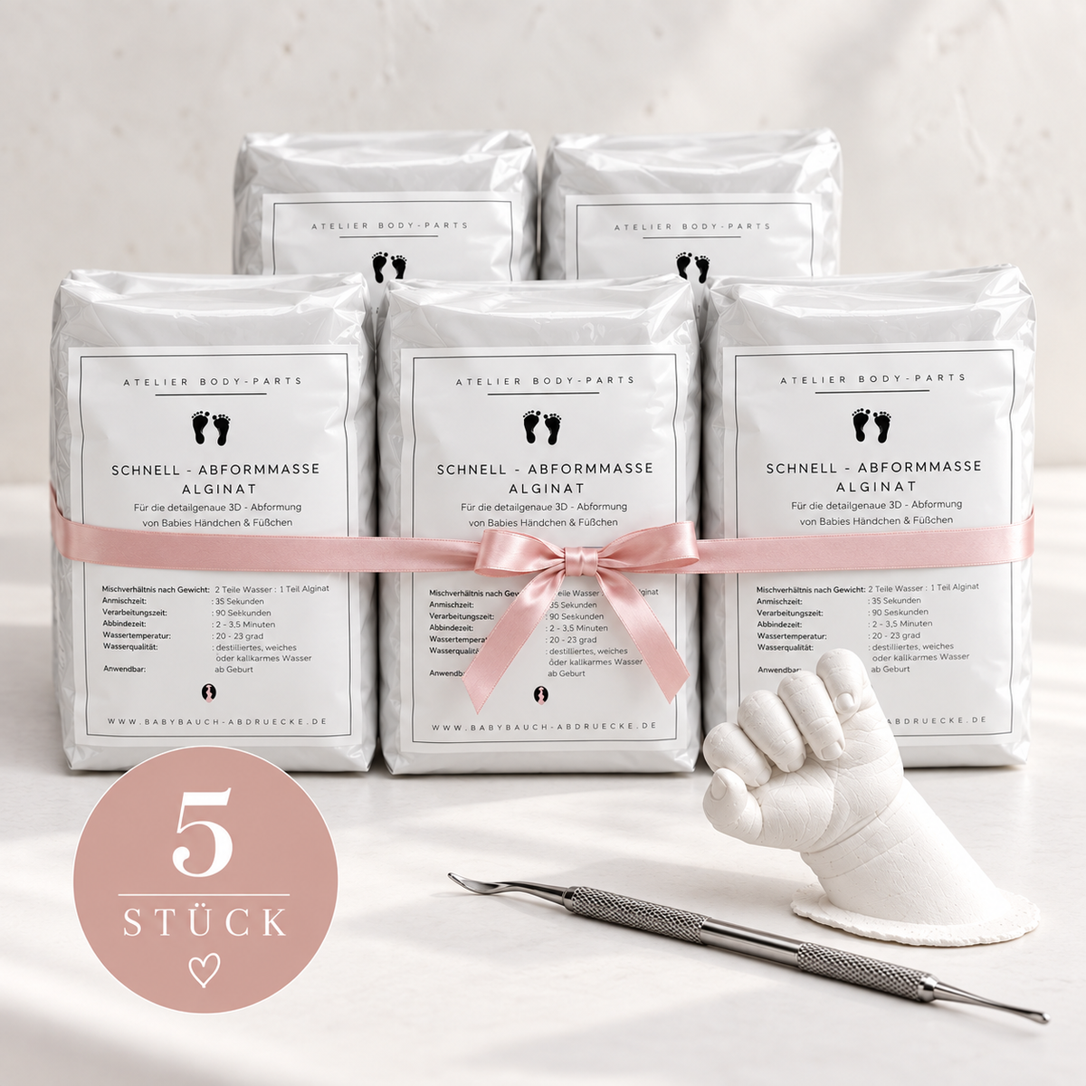B2B Alginat Großmenge für 3D-Abdrücke | Paketpreise