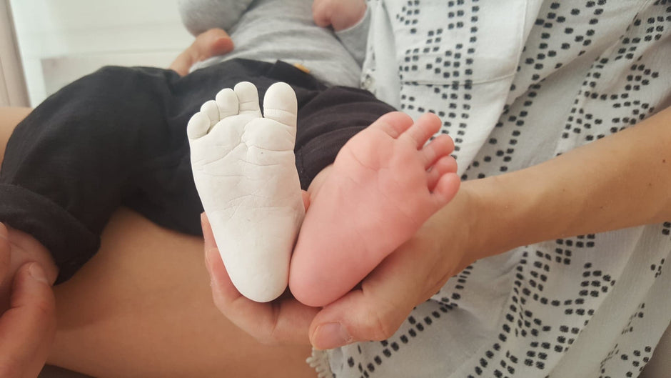 Baby 3D Abdruck von Hand Fuß professionell machen von Julia Schulze Atelier Erfurt