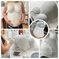 Bild in Galerie-Betrachter laden, Flächenveredelung für professionelle Babybauch Abdrücke Gipsabdruck vom Babybauch, Abformung & Veredelung, zum Ausdrucken - Atelier Body - pArts
