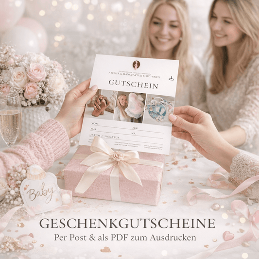 Geschenkgutschein – als PDF sofort online zum Ausdrucken - Atelier Body - pArts