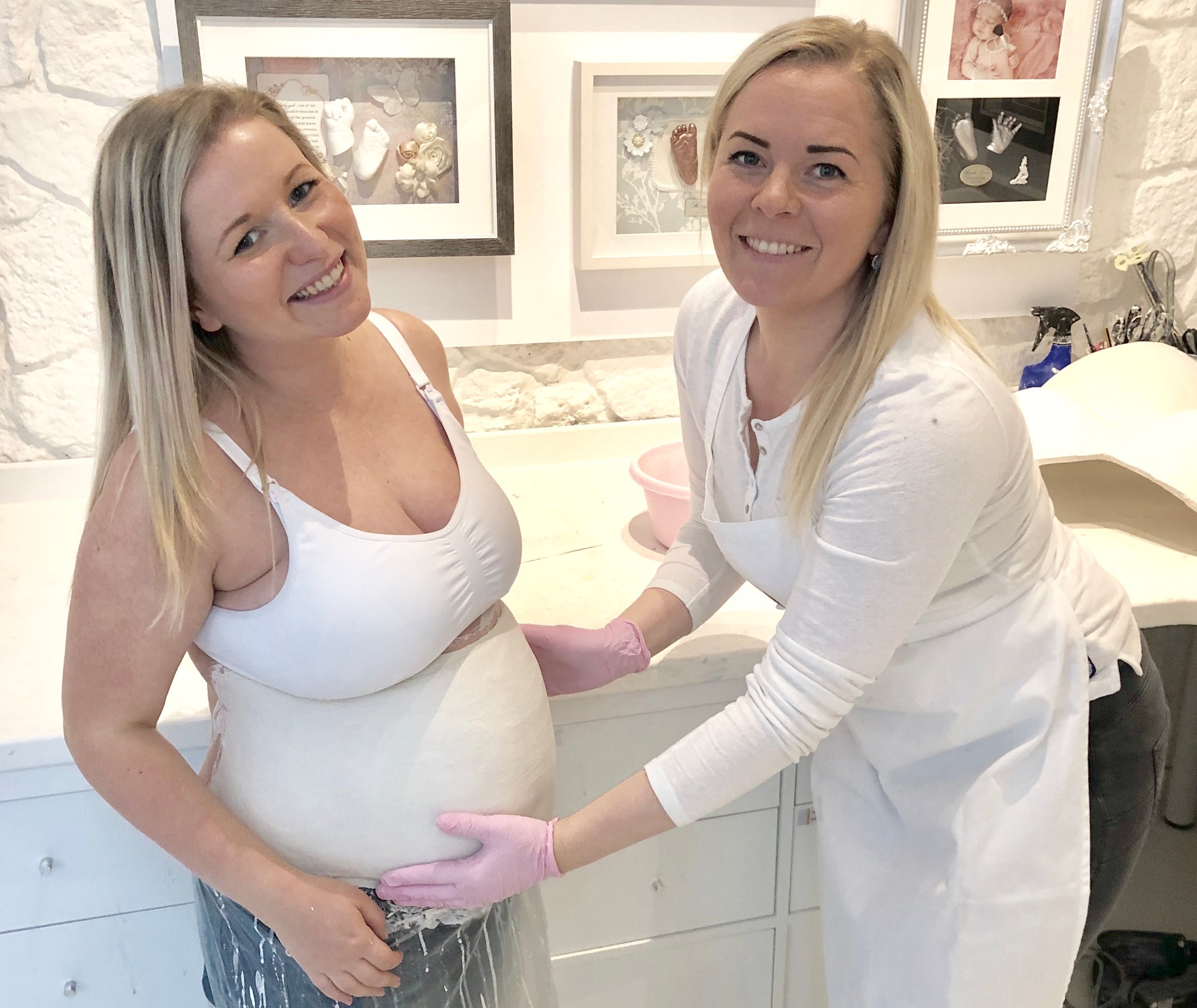 Gipsbinde für Babybauch - Abdruck – Abformbinde für Schwangerschaftsabdruck | 10 cm x 3 m - Atelier Body - pArts