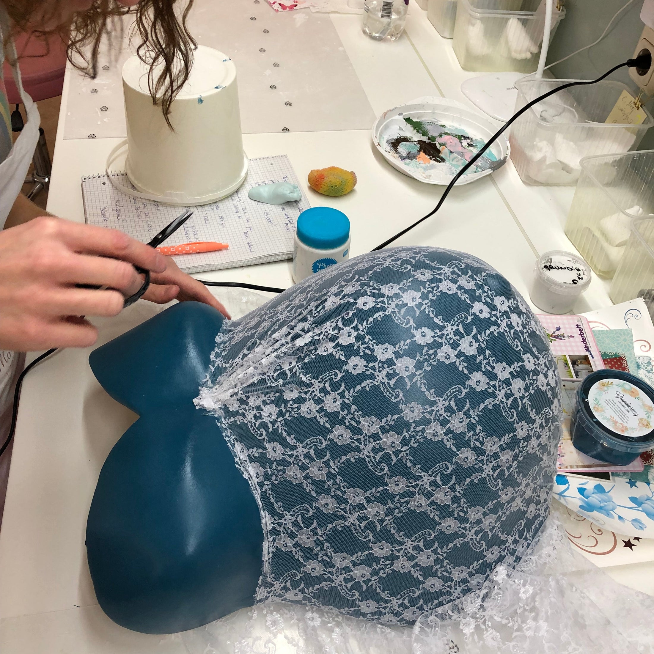 3 - Tage Profi - Basiskurs I Babybauch - Gipsabdruck – Sicher Abformen & Veredeln lernen - Atelier Body - pArts