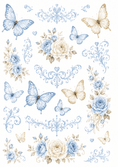 Bild in Galerie-Betrachter laden, Motivfolie: Roses & Butterflies, div. Farben - DIY Gipsabdruck Design - Atelier Body - pArts
