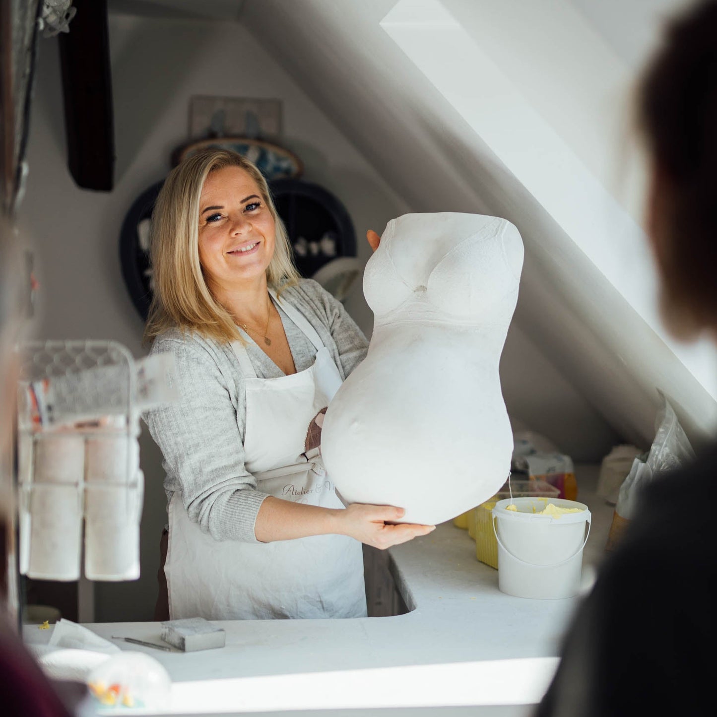 IntensivAusbildung mit Julia Schulze, 4 Tage - 1:1 im Erfurter Atelier I Werde GipsAbdruck Designerin!